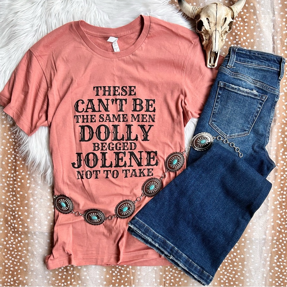 Dolly & Jolene Tee, NEW WITH TAGS